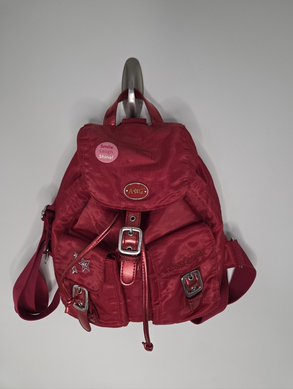 Bath & Body Works x American Girl Kids Red Mini Backpack